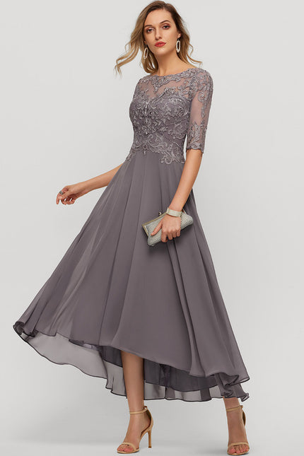 Robe Col Bateau Ceremonie