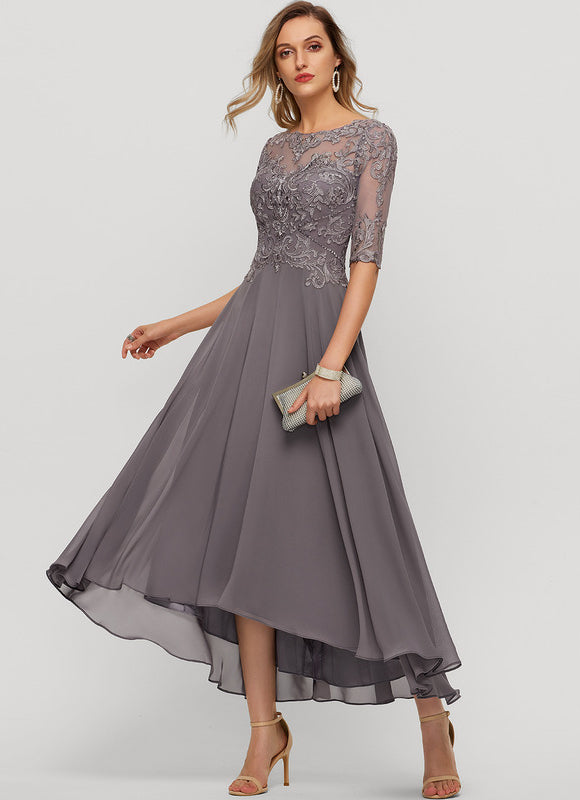 Robe Col Bateau Ceremonie