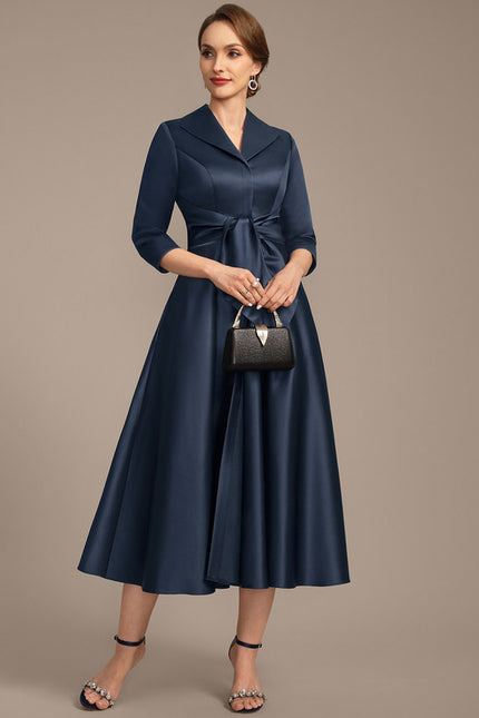 Robe Cérémonie Satin Intemporelle - gallery 5