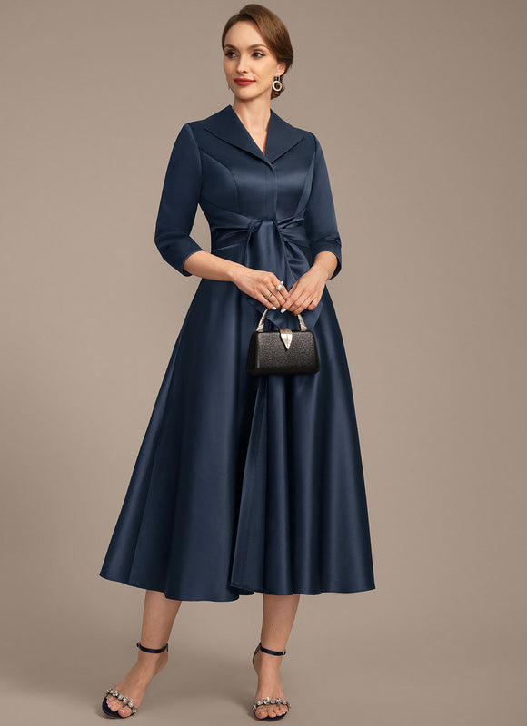 Robe Cérémonie Satin Intemporelle - gallery 5