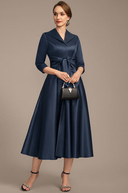 Robe Cérémonie Satin Intemporelle - gallery 5