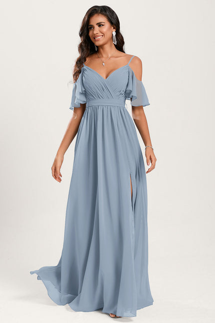 Robe Ceremonie Bleu Clair - gallery 5