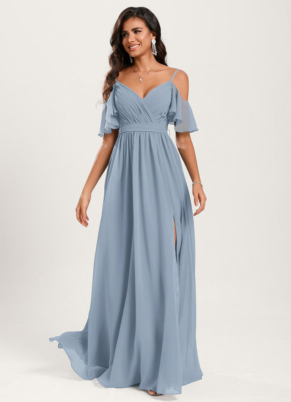 Robe Ceremonie Bleu Clair - gallery 5
