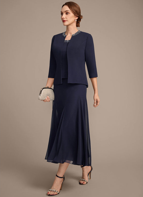 Robe Cérémonie Ensemble Chic Marine - gallery 2