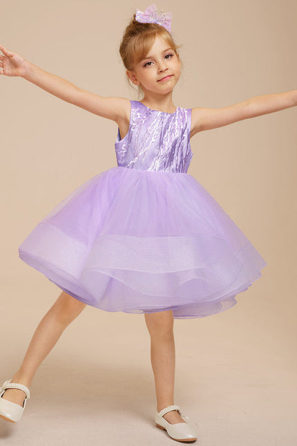Robe Cérémonie Tulle Lavande - gallery 6