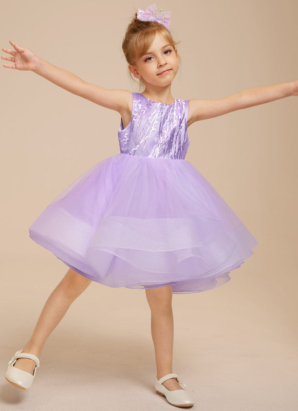 Robe Cérémonie Tulle Lavande - gallery 6