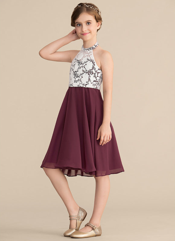 Robe Cérémonie Mousseline Fleurie - gallery 1