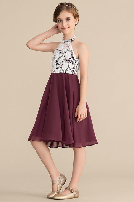 Robe Cérémonie Mousseline Fleurie - gallery 1
