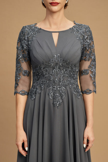 Robe Cérémonie Éclat Argenté - gallery 3