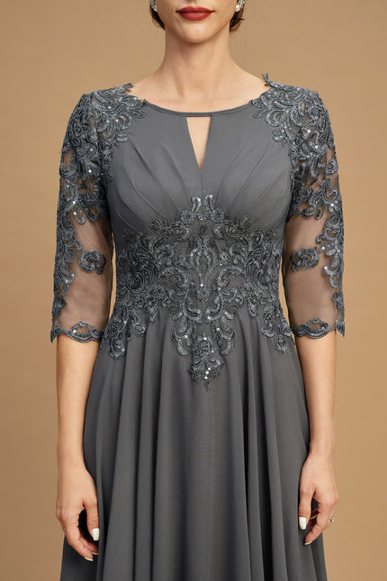 Robe Cérémonie Éclat Argenté - gallery 3