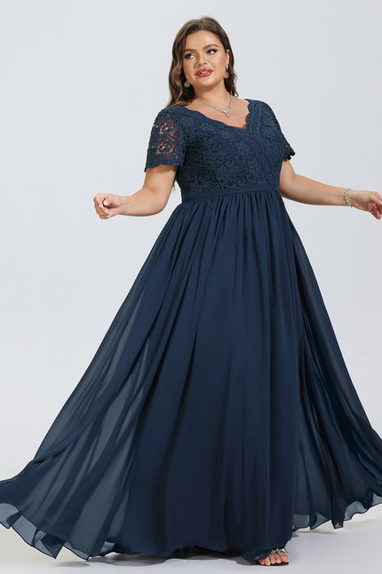 Robe Cérémonie Longue Rose Élégante - gallery 7