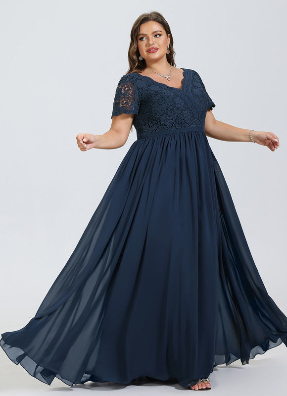 Robe Cérémonie Longue Rose Élégante - gallery 7