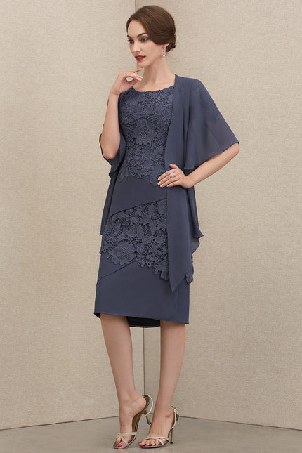 Robe Cérémonie Dentelle Sombre - gallery 1
