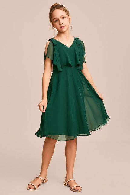 Robe Cérémonie Émeraude Légère