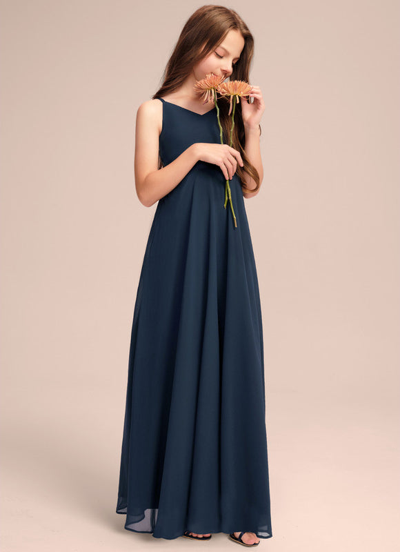 Robe Cérémonie Demoiselle Dhonneur Beige - gallery 3