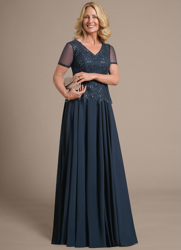 Robe Cérémonie Longue Bleu Royal - gallery 5