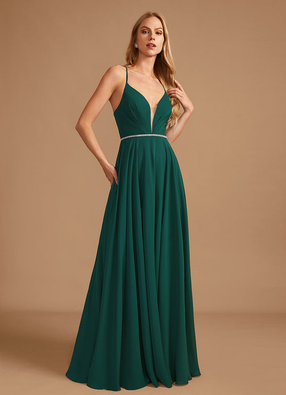 Robe Cérémonie Émeraude Flottante - gallery 2