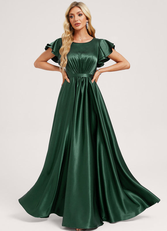 Robe Cérémonie Demoiselle Dhonneur Émeraude - gallery 2