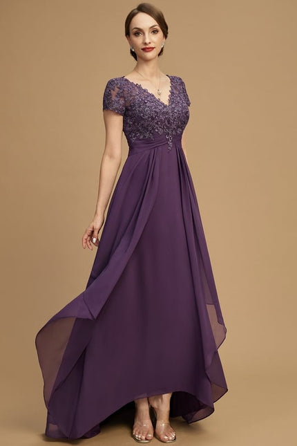 Robe Cérémonie Aérienne Violet