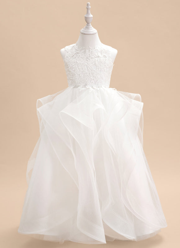 Robe Cérémonie Tulle Ivoire - gallery 2