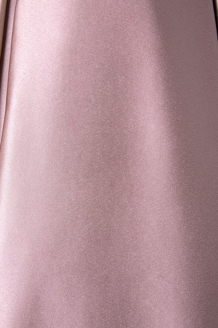 Robe Cérémonie Satin Émeraude Élégante - gallery 4