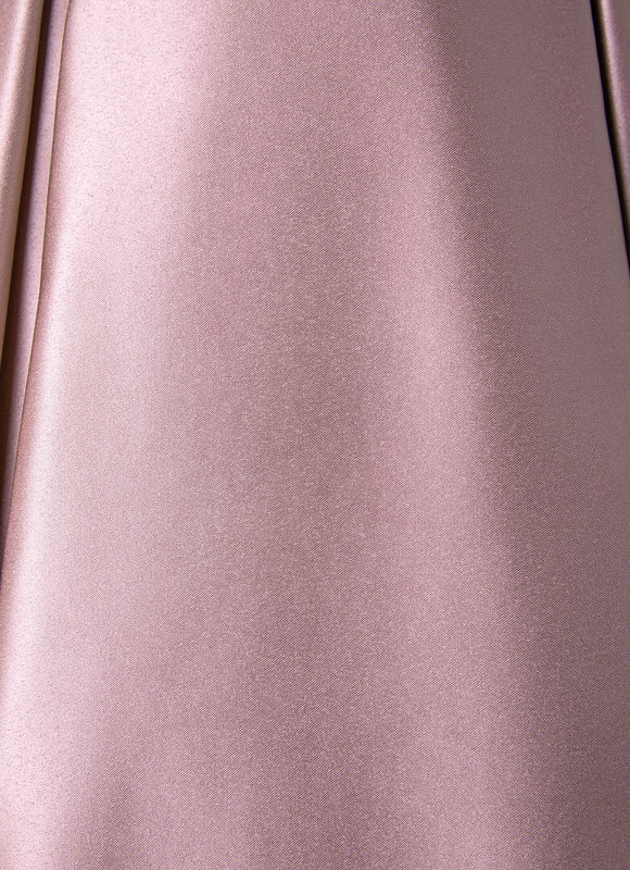 Robe Cérémonie Satin Émeraude Élégante - gallery 4