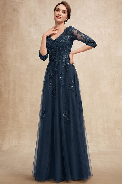 Robe Cérémonie Longue Tulle Ornée - gallery 4