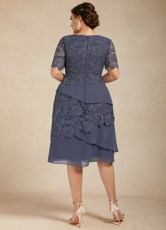 Robe Cérémonie Dentelle Sombre - gallery 8