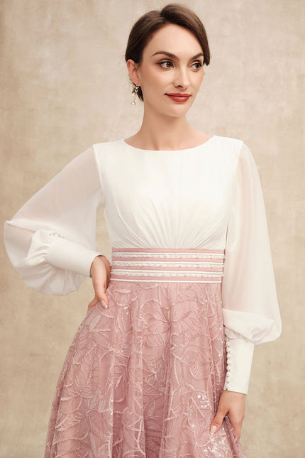 Robe Cérémonie Florale Éclatante - gallery 3
