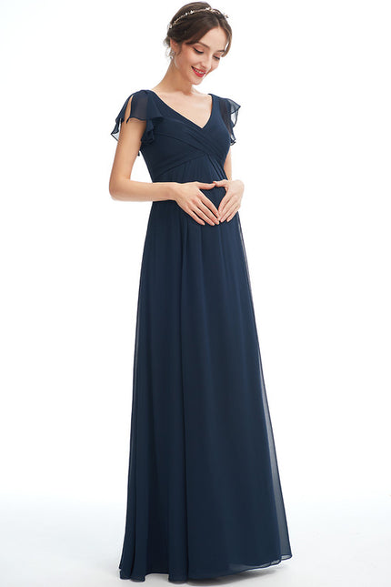 Robe Cérémonie Fluide Maternité - gallery 3