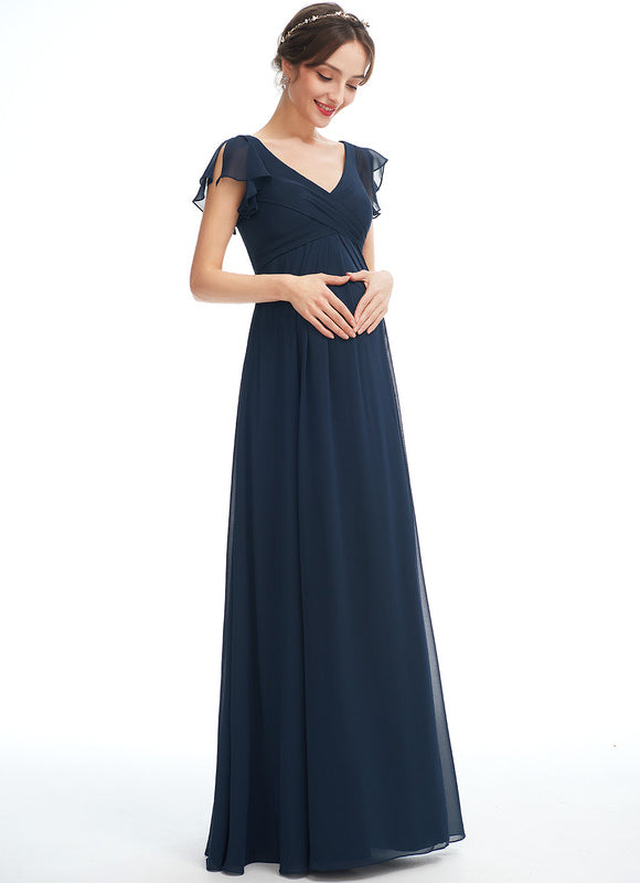 Robe Cérémonie Fluide Maternité - gallery 3