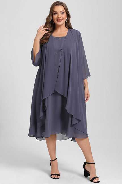 Robe Cérémonie Mousseline Fluide - gallery 9