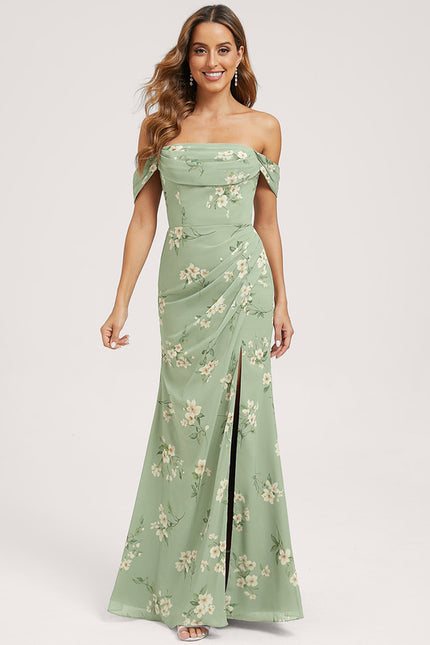 Robe Cérémonie Élégante À Décolleté