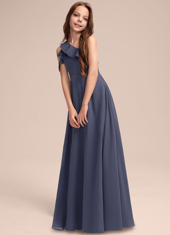 Robe Cérémonie Flottante Marine - gallery 2
