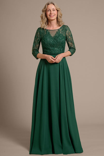Robe Cérémonie Émeraude Chic - gallery 1