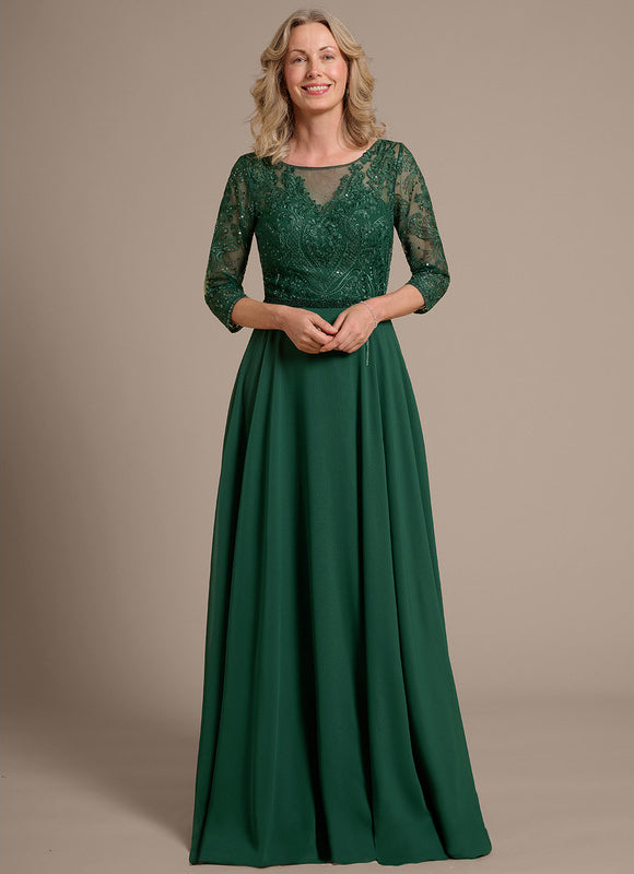 Robe Cérémonie Émeraude Chic - gallery 1