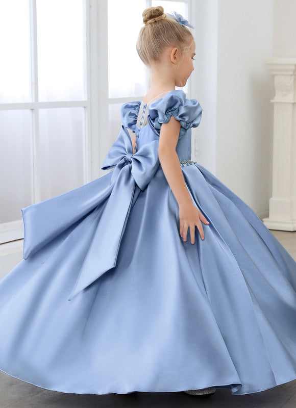 Robe Cérémonie Étoile De Satin - gallery 7