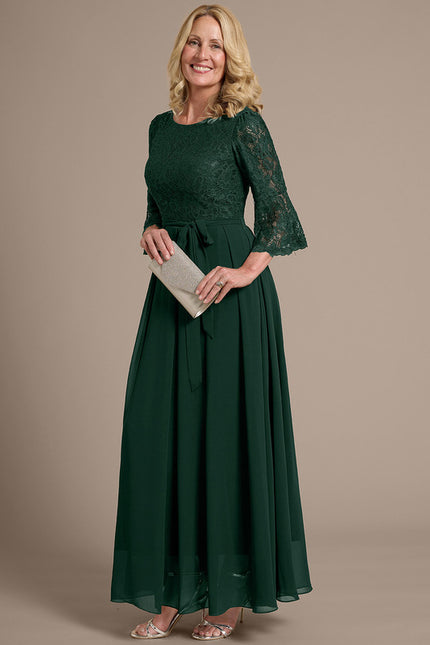 Robe Cérémonie Émeraude Fluide - gallery 4