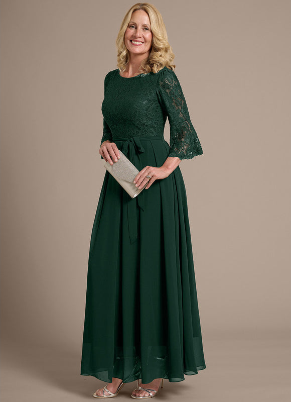 Robe Cérémonie Émeraude Fluide - gallery 4