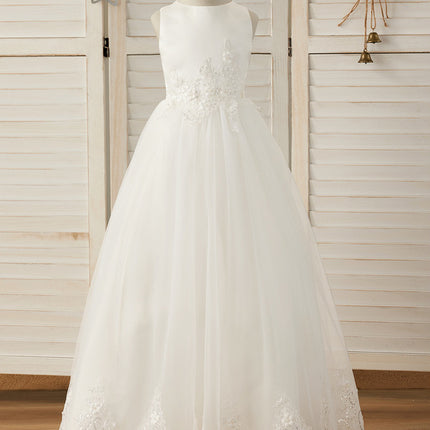 Robe Cérémonie Tulle Élégante