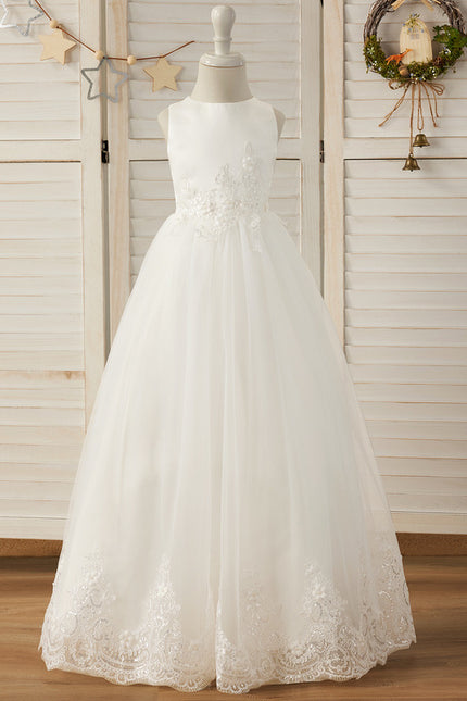 Robe Cérémonie Tulle Élégante