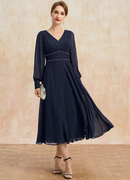 Robe Cérémonie Vaporeuse Bicolore Élégante