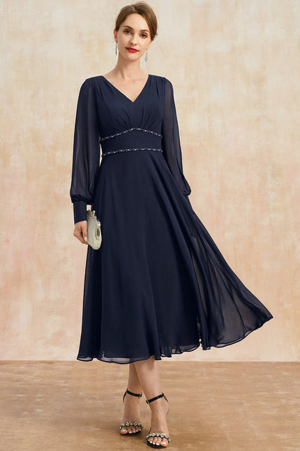 Robe Cérémonie Vaporeuse Bicolore Élégante