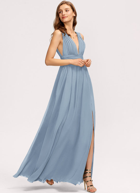 Robe Cérémonie Mousseline Vissante - gallery 1