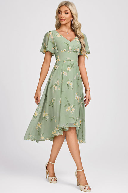 Robe Cérémonie Fluide Marine Élégante - gallery 1