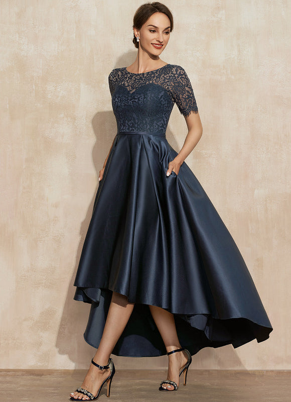 Robe Cérémonie Nuit Satinée Éthérée - gallery 3