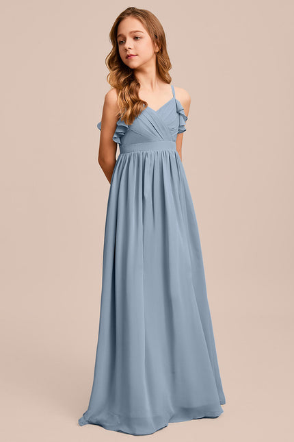 Robe Cérémonie Longue Vert Deau - gallery 1