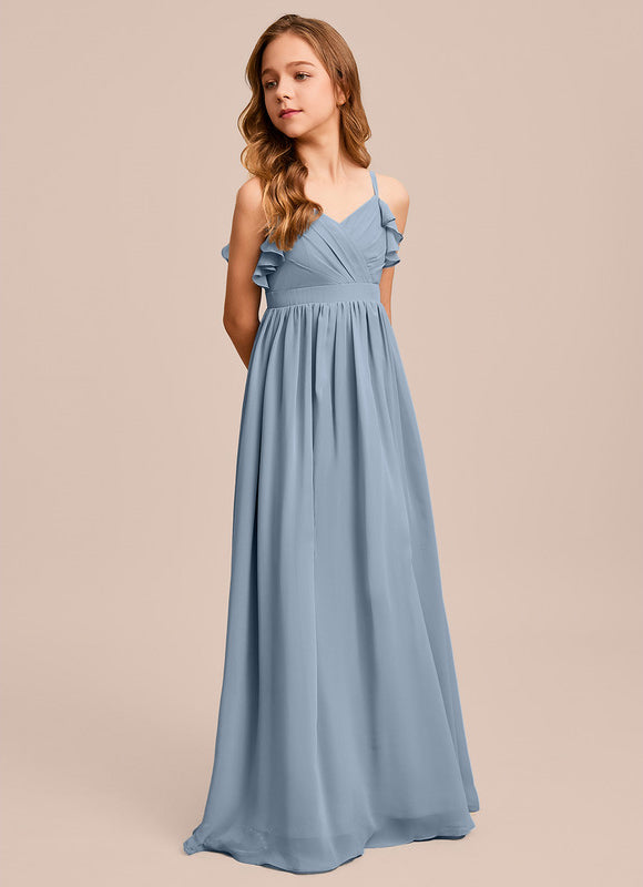 Robe Cérémonie Longue Vert Deau - gallery 1