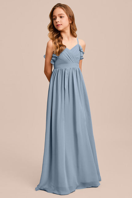 Robe Cérémonie Longue Vert Deau - gallery 1