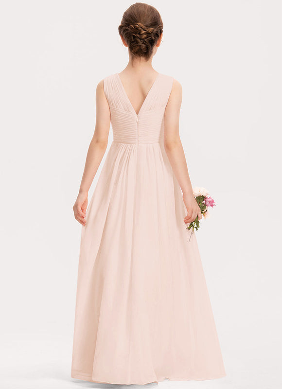 Robe Cérémonie Longue Vert Deau - gallery 1